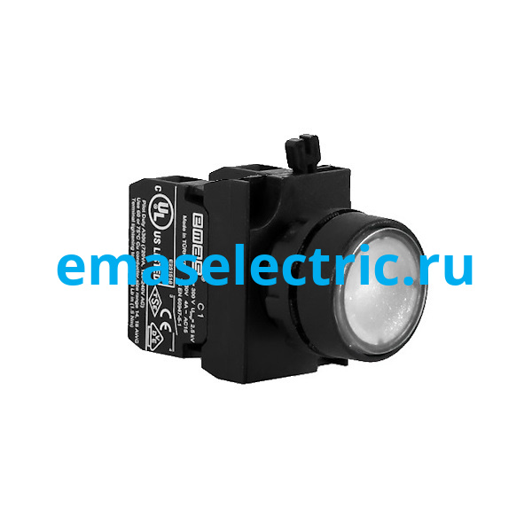 CP102DB Кнопка (1НО+1НЗ), белый цвет, серия CP (250В AC, 4А), IP65 CP102DB Кнопка (1НО+1НЗ), белый цвет, серия CP (250В AC, 4А), IP65