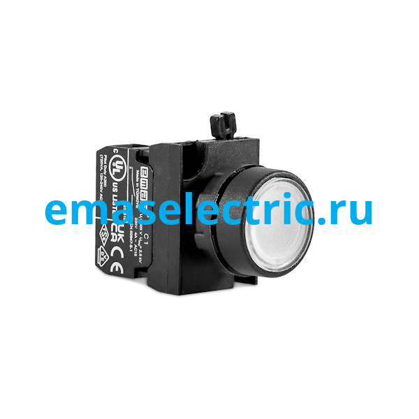 CP100DB Кнопка (1НО), белый цвет, серия CP (250В AC, 4А), IP65 CP100DB Кнопка (1НО), белый цвет, серия CP (250В AC, 4А), IP65