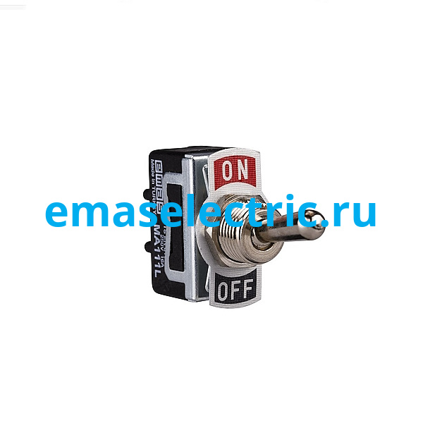 MA111L Тумблер "ON-OF" (1HO) 2 клеммы под пайку MA111L Тумблер "ON-OF" (1HO) 2 клеммы под пайку