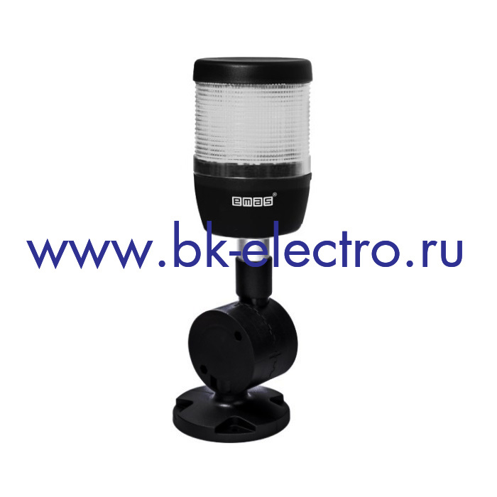 IK71F220XD03-B Cветовая колонна Ø70мм. белая, стробоскоп LED FLES (220V AC) крепление на стену с регулируемым углом IK71F220XD03-B Cветовая колонна Ø70мм. белая, стробоскоп LED FLES (220V AC) крепление на стену с регулируемым углом