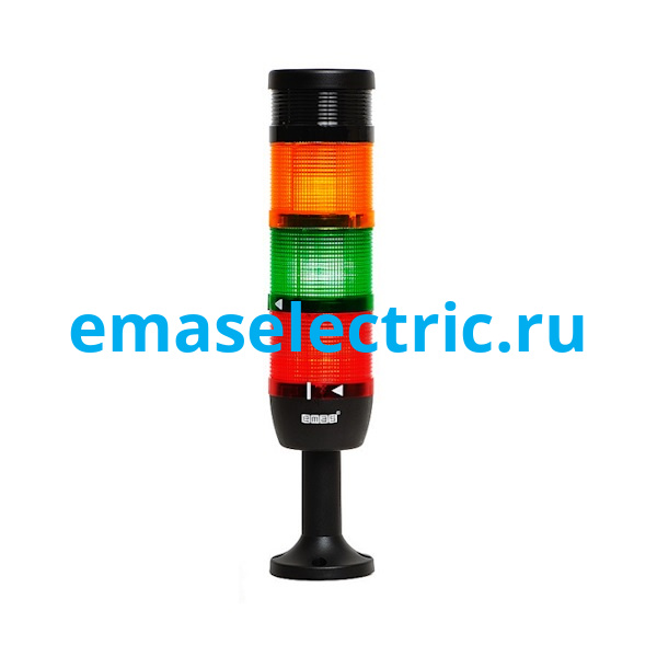 IK73F024ZM01 Сигнальная колонна 70мм, 3 цвета (красный, зелёный, жёлтый), с зуммером, стробоскоп FLESH, пласт. патрубок 100мм с основанием, 24В AC/DC IK73F024ZM01 Сигнальная колонна 70мм, 3 цвета (красный, зелёный, жёлтый), с зуммером, стробоскоп FLESH, пласт. патрубок 100мм с основанием, 24В AC/DC
