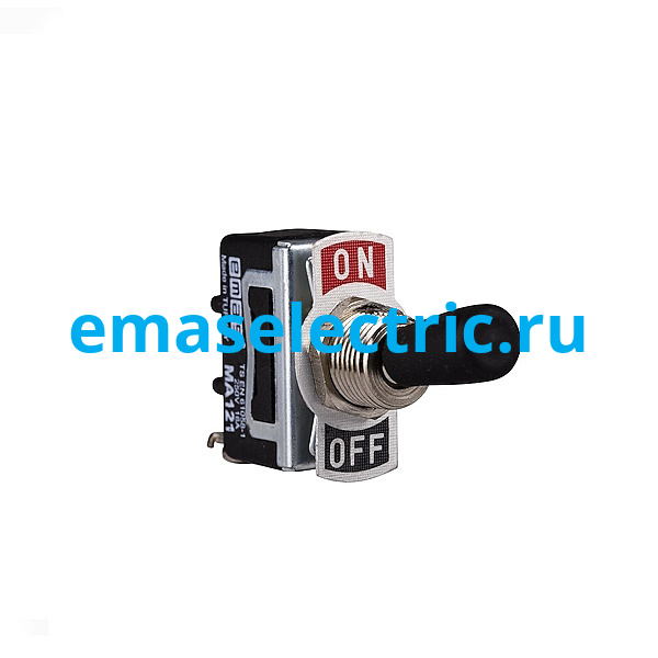 MA121 Тумблер (2НО), винтовое подключение, маркировка ON-OFF, металл (250В AC, 16А) MA121 Тумблер (2НО), винтовое подключение, маркировка ON-OFF, металл (250В AC, 16А)