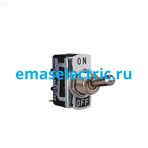 MA111TT Тумблер (1НО), клеммное подключение, маркировка ON-OFF, металл (250В AC, 16А) MA111TT Тумблер (1НО), клеммное подключение, маркировка ON-OFF, металл (250В AC, 16А)