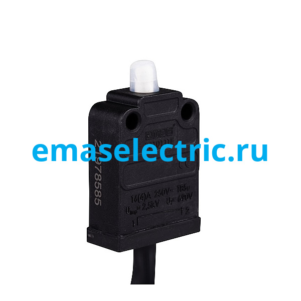 BS1011TX1 Кнопочный переключатель мгновенного действия (1НЗ) с кабелем 1м.