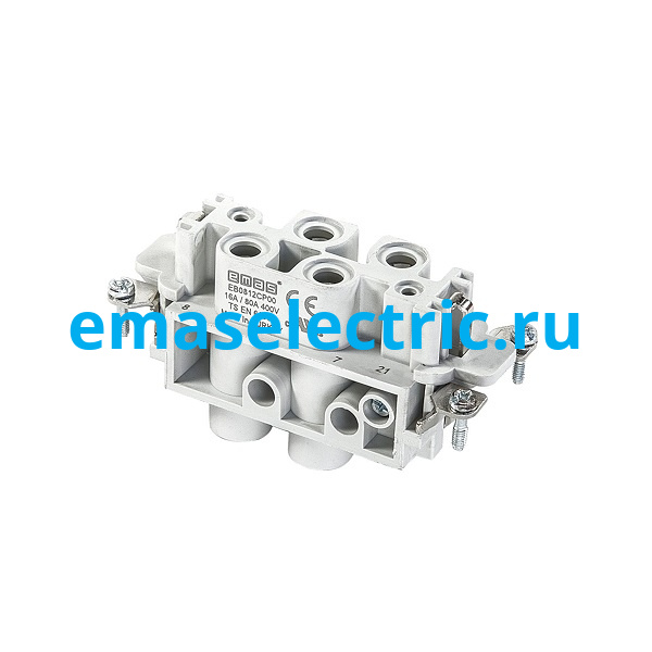 EB0812CP00 Гнездо (7-12), для разъёма 12 полюсов, 2 x (4 x 80A + 2 x 16A) в Москве 