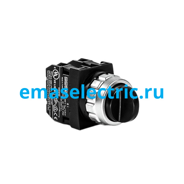 H101S32 Переключатель 2-0-1 (1НО+1НО), без фиксации, серия H (30мм) (250В AC, 4А), IP50