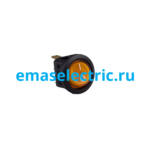 A71B1S11 Выключатель клавишный Ø22мм с подсветкой (1НО), чёрный корпус, желтый цвет клавиши, маркировка 0-1, подкл. клемма (250В AC, 16А), IP65 A71B1S11 Выключатель клавишный Ø22мм с подсветкой (1НО), чёрный корпус, желтый цвет клавиши, маркировка 0-1, подкл. клемма (250В AC, 16А), IP65