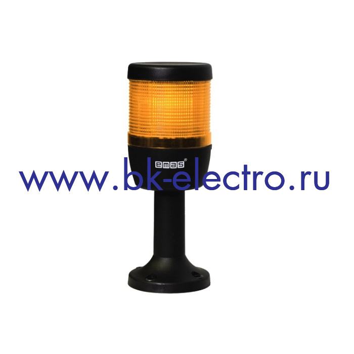 IK71L220XM01-S Световая колонна Ø70мм. желтая. LED (220V AC)