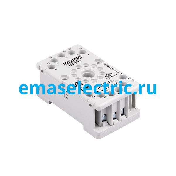 RS1P11G1 Колодка для реле на 11 выводов, серый цвет RS1P11G1 Колодка для реле на 11 выводов, серый цвет