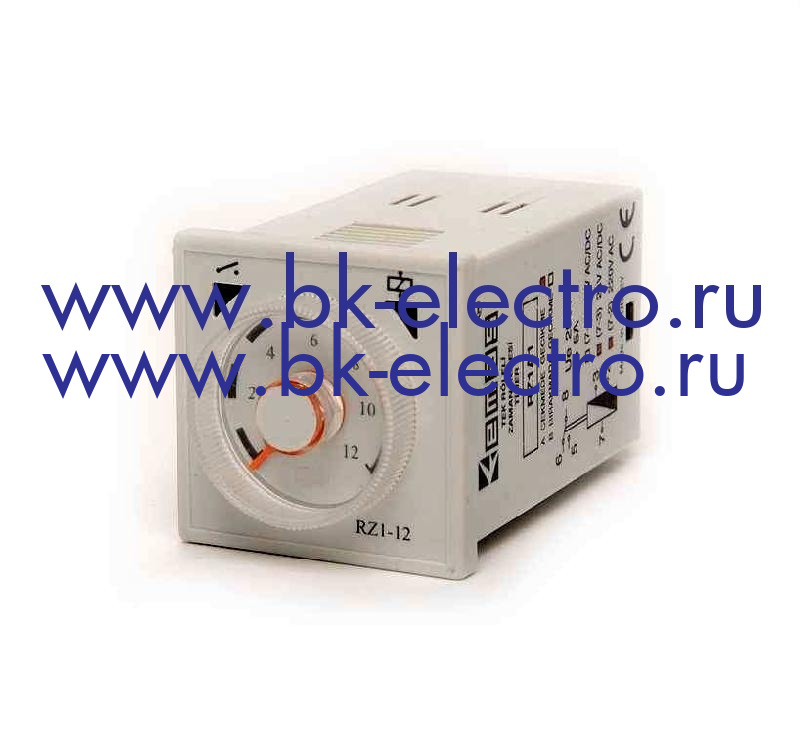 Реле времени 1,2-12 сек 12В AC-DC