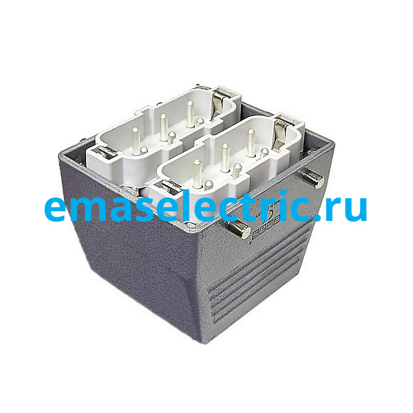 EBM612FU30 Кожух со штепселем металлический, 12 полюсов, 35A, верхний ввод (PG 21), IP65 в Москве 