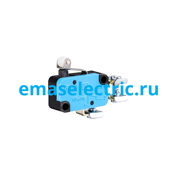 MK1MIP1V Микровыключатель, привод металлический роликовый рычаг (1ПК), металлический корпус (250В AC, 10А), IP20