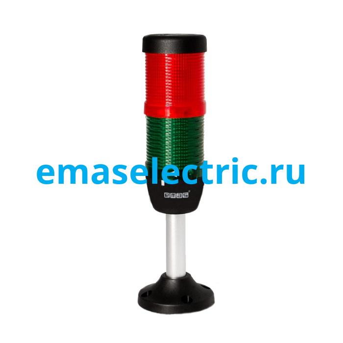 IK52F220XM03 Световая колонна Ø50мм. красная, зеленая, Flashing LED Bulb (220V AC)
