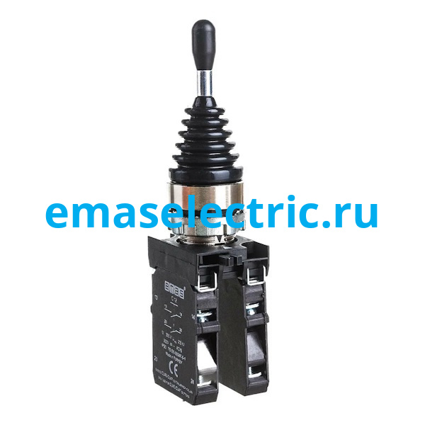 CM707DJ40 Кнопка джойстик 4х позиционный (1НО+1НЗ+1НО+1НЗ), с фиксацией, серия CM (250В AC, 4А), IP65