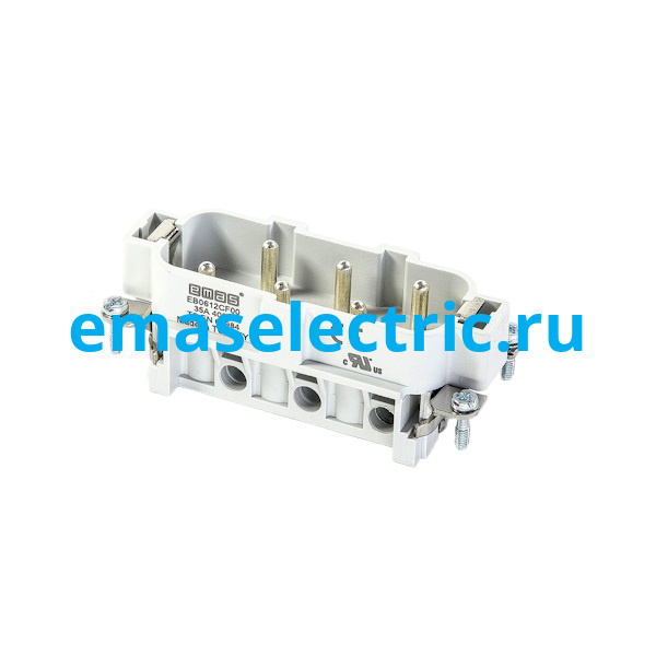 EB0612CF00 Штепсель (7-12), для разъёма 12 полюсов, 35A в Москве 