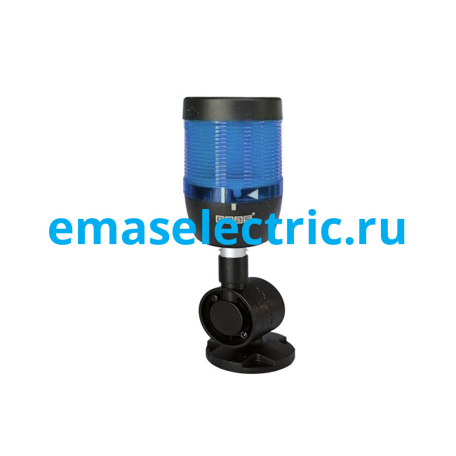 IK71L024XD22M Сигнальная колонна 70мм, одноцветная (синий цвет), LED, алюм. патрубок 20мм, с настенным регулированным креплением, 24В AC/DC, IP40 IK71L024XD22M Сигнальная колонна 70мм, одноцветная (синий цвет), LED, алюм. патрубок 20мм, с настенным регулированным креплением, 24В AC/DC, IP40