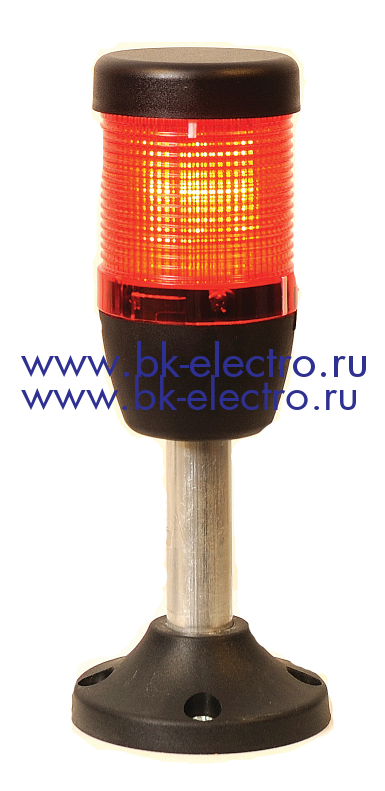 Сигнальная колонна 50 мм. IK51L220XM03 Красная 220 вольт, светодиод LED