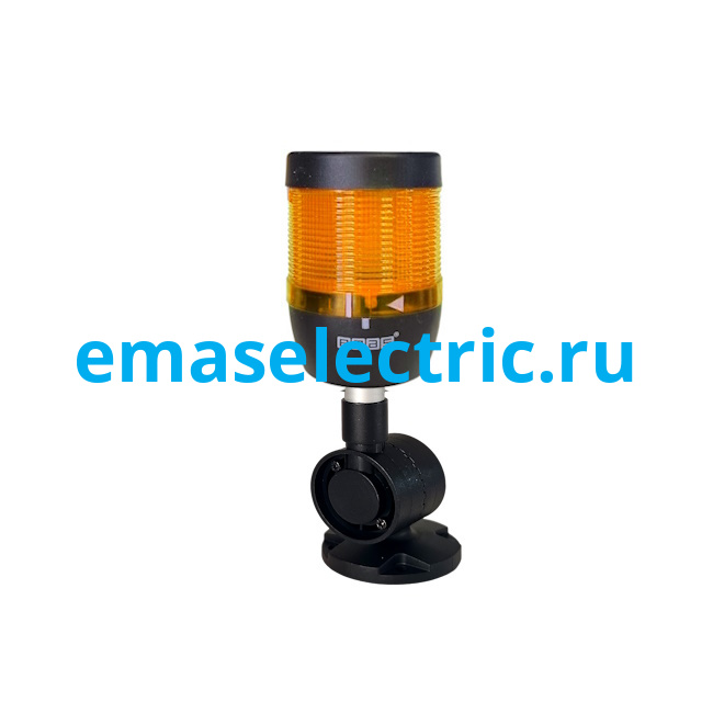 IK71L024XD22S Сигнальная колонна 70мм, одноцветная (желтый цвет), LED, алюм. патрубок 20мм, с настенным регулированным креплением, 24В AC/DC, IP40 IK71L024XD22S Сигнальная колонна 70мм, одноцветная (желтый цвет), LED, алюм. патрубок 20мм, с настенным регулированным креплением, 24В AC/DC, IP40