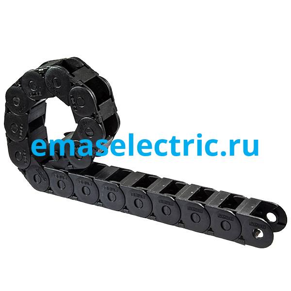 HKP040060R5A Кабельный канал открытый (внурт. высота 40мм, ширина 60мм), R изгиба 100мм, пластик