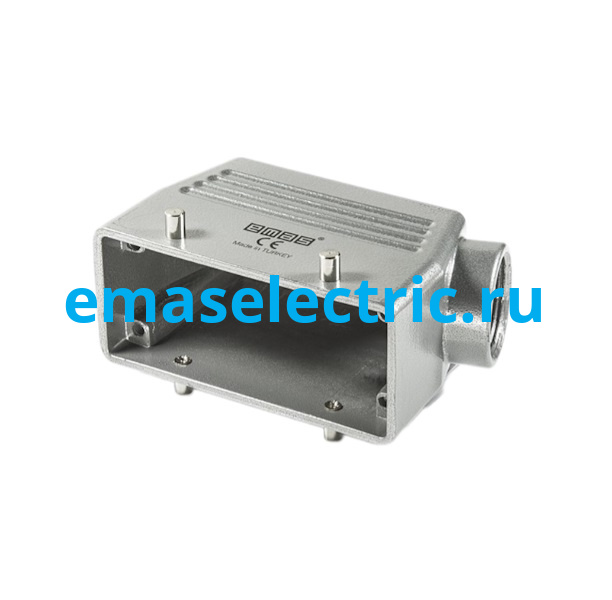 EBM16GU10 Кожух металлический, боковой ввод (PG 21), IP65