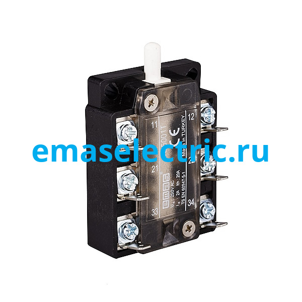 K25001T мини выключатель клеммный (1НО+2НЗ) 