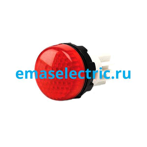 S222LK2 Сигнальная арматура 22мм, красный цвет, светодиод, винтовой зажим, 24V AC/DC
