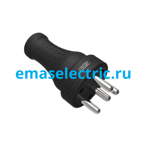 EKS325F Вилка в резиновом корпусе, 3 x 25A EKS325F Вилка в резиновом корпусе, 3 x 25A