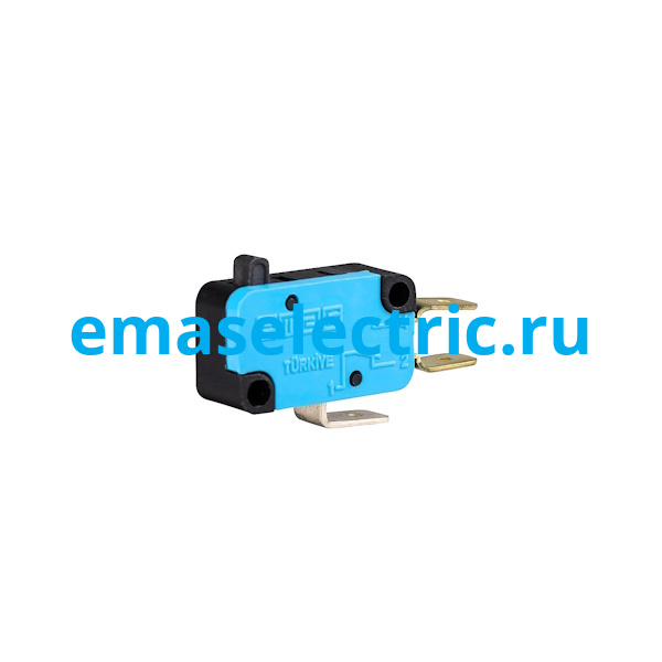 MK1PUP1 Микровыключатель, привод пластиковый плунжер (1ПК), металлический корпус (250В AC, 10А), IP20