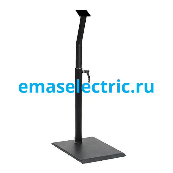 CEKA Стойка металлическая для постов двуручного управления, чёрный цвет