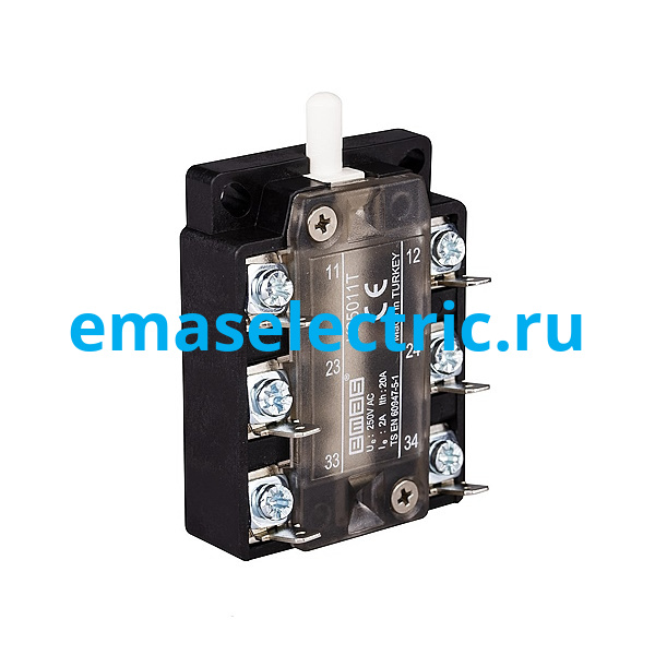 K25011T Мини выключатель клеммный (2НО+1НЗ)