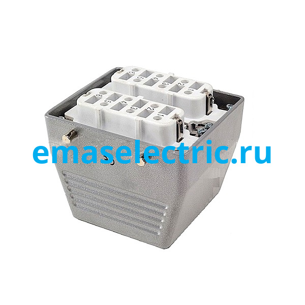 EBM612PU30 Кожух с гнездом металлический, 12 полюсов, 35A, верхний ввод (PG 21), IP65 в Москве 