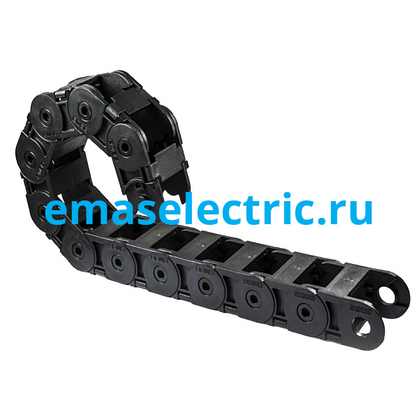 HKP020025R3A Кабельный канал открытый (внурт. высота 20мм, ширина 25мм), R изгиба 40мм, пластик