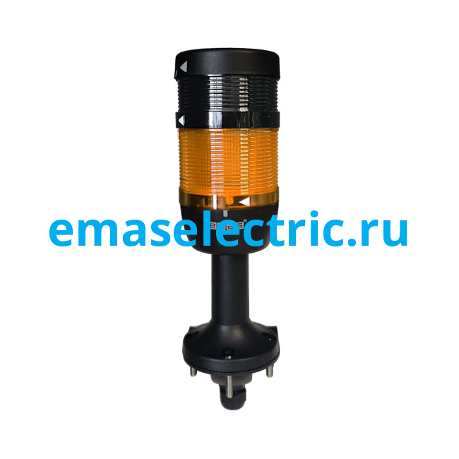 IK71L024ZD51S Сигнальная колонна 70мм, одноцветная (желтый цвет), с зуммером 90dB, светодиод LED, настенное крепление, нижний кабельный ввод, пласт. патрубок 100мм с основанием, 24В AC/DC, IP40 IK71L024ZD51S Сигнальная колонна 70мм, одноцветная (желтый цвет), с зуммером 90dB, светодиод LED, настенное крепление, нижний кабельный ввод, пласт. патрубок 100мм с основанием, 24В AC/DC, IP40