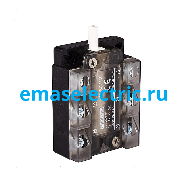 K25001V Мини выключатель винтовой (1НО+2НЗ) 