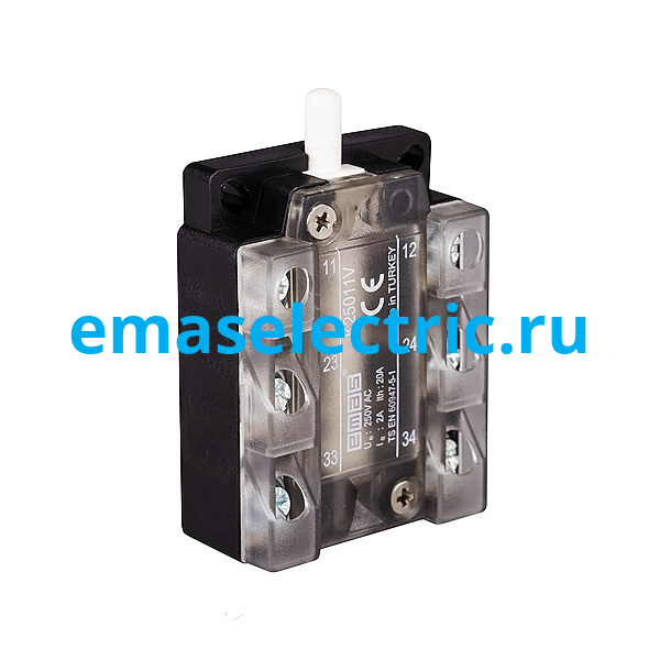 K25011V Мини выключатель винтовой (2НО+1НЗ)
