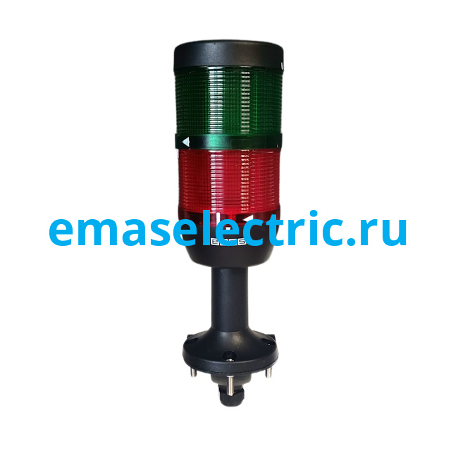 IK72L024XD51 Сигнальная колонна 70мм, одноцветная (красный, зеленый цвет), светодиод LED, настенное крепление, нижний кабельный ввод, пласт. патрубок 100мм с основанием, 24В AC/DC, IP40 IK72L024XD51 Сигнальная колонна 70мм, одноцветная (красный, зеленый цвет), светодиод LED, настенное крепление, нижний кабельный ввод, пласт. патрубок 100мм с основанием, 24В AC/DC, IP40