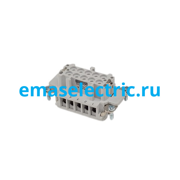EB010CP00 Гнездо, для разъёма 10 полюсов, 16A