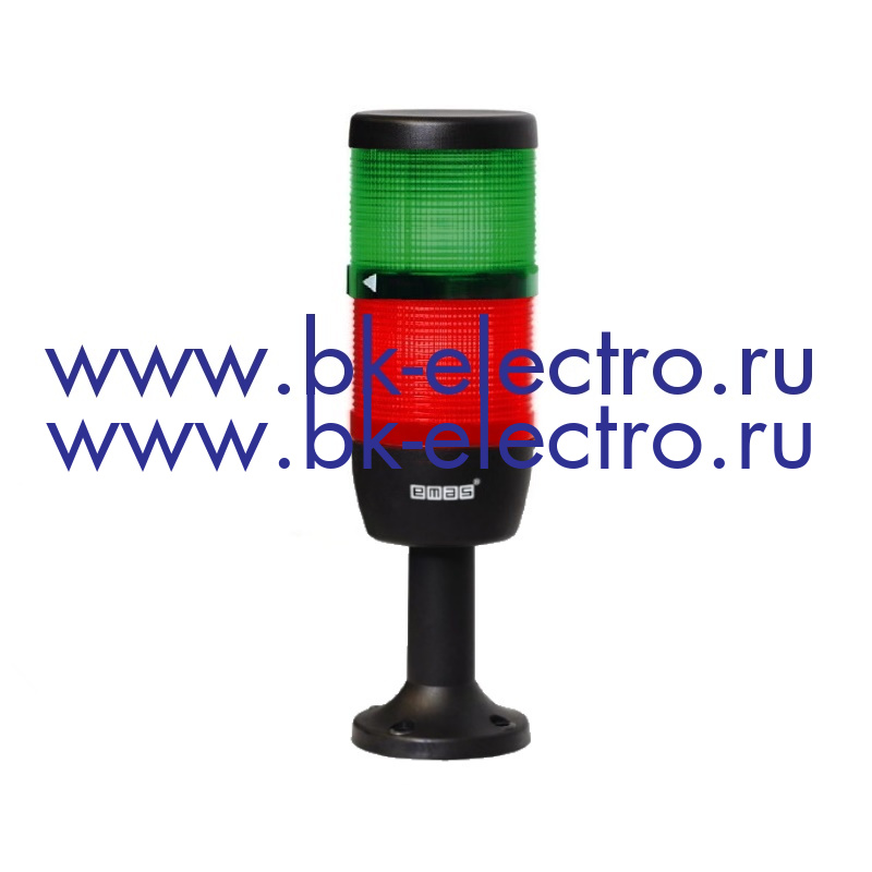 Световая колонна Ø70 мм красная, зеленая, стробоскоп FLESH LED (024V AC/DC)