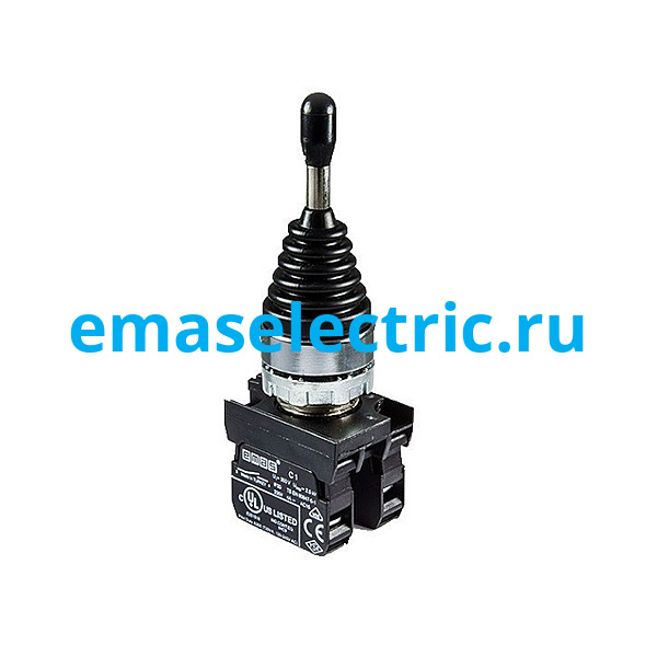 CM101DJ21 Кнопка джойстик 2х позиционный (1НО+1НО), без фиксации, серия CM (250В AC, 4А), IP65 CM101DJ21 Кнопка джойстик 2х позиционный (1НО+1НО), без фиксации, серия CM (250В AC, 4А), IP65