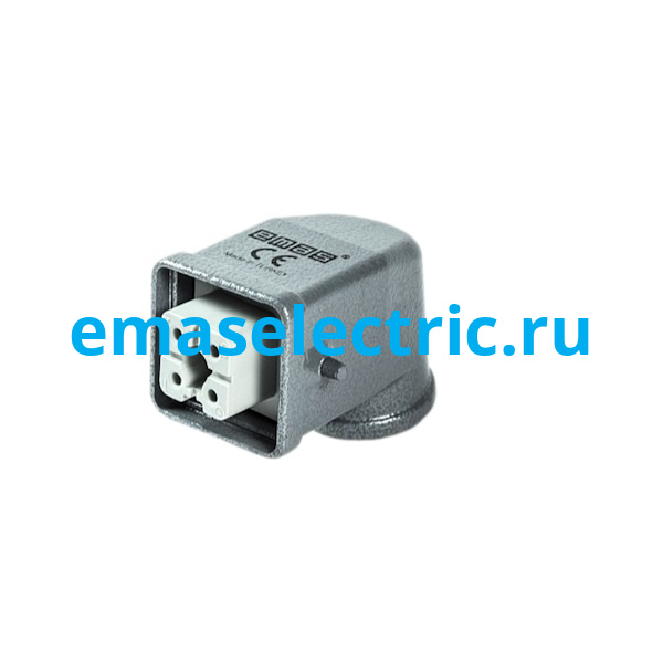 EBM04PU10 Кожух с гнездом металлический, 4 полюса, 10A, боковой ввод (PG 11), IP65
