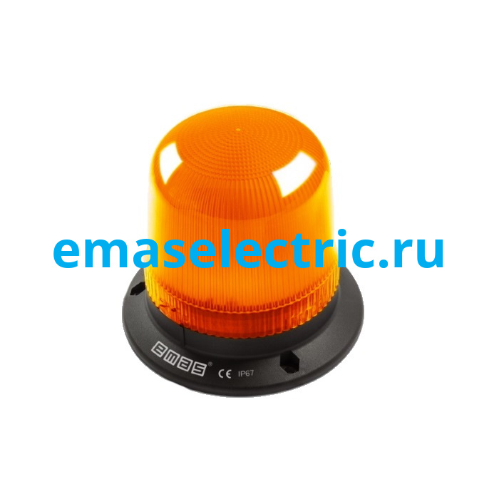 IT120Y024 Сигнальная колонна маячкового типа, жёлтый цвет, 12-24В AC/DC, IP65