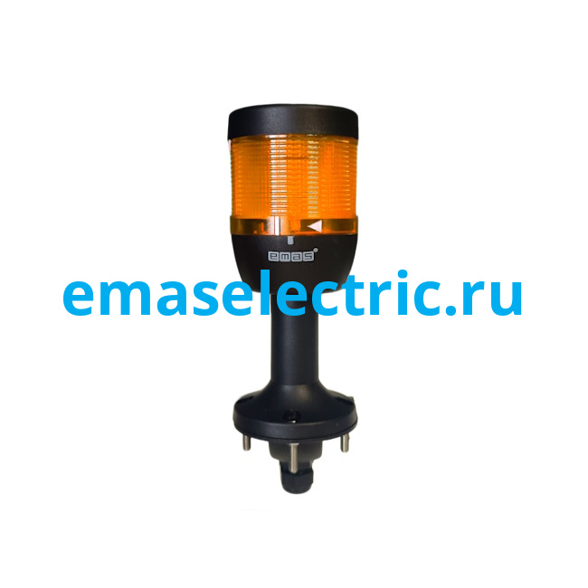 IK71L024XD51S Сигнальная колонна 70мм, одноцветная (желтый цвет), светодиод LED, настенное крепление, нижний кабельный ввод, пласт. патрубок 100мм с основанием, 24В AC/DC, IP40 IK71L024XD51S Сигнальная колонна 70мм, одноцветная (желтый цвет), светодиод LED, настенное крепление, нижний кабельный ввод, пласт. патрубок 100мм с основанием, 24В AC/DC, IP40