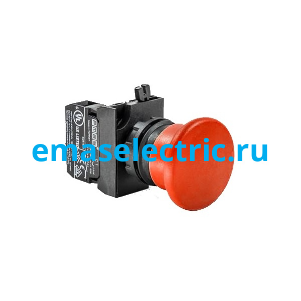 CP200MK Кнопка "Грибок" 40мм (1НЗ), без фиксации, красный цвет, серия CP (250В AC, 4А), IP65