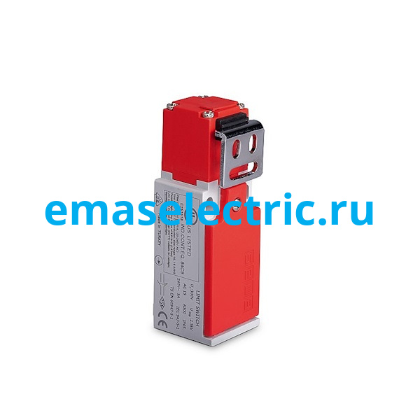 L5K13LUM321 Концевой выключатель, привод изогнутый металлический кронштейн (ключ-инциатор) (1НЗ+1НО, мгновенное сраб.), серия L5, пластиковый корпус (240В AC, 3А), IP65 L5K13LUM321 Концевой выключатель, привод изогнутый металлический кронштейн (ключ-инциатор) (1НЗ+1НО, мгновенное сраб.), серия L5, пластиковый корпус (240В AC, 3А), IP65