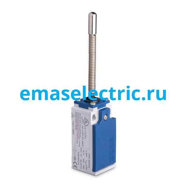 L5K25SOM102 Концевой выключатель, привод металлическая пружина с наконечником (2НЗ+1НО, синхронное сраб.), серия L5, пластиковый корпус (240В AC, 3А), IP65 L5K25SOM102 Концевой выключатель, привод металлическая пружина с наконечником (2НЗ+1НО, синхронное сраб.), серия L5, пластиковый корпус (240В AC, 3А), IP65