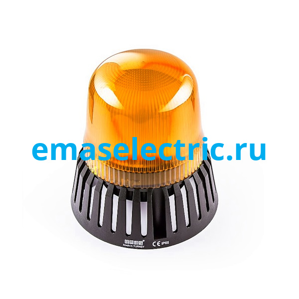 IT120Y220Z Сигнальная колонна маячкового типа с зуммером, жёлтый цвет, 110-220В AC, IP65